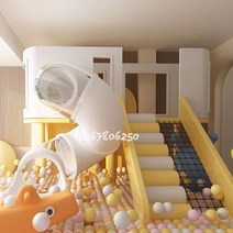 종합 놀이터 설치 키즈카페 어린이집 실내 놀이방 정글짐 유아용놀이터, W