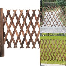 가드닝 원목 울타리 (120CMX50CM) 베란다평상 우드휀스 잔디보호휀스
