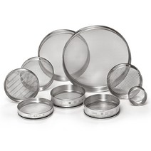 표준 실험실 테스트 체 필터 메쉬 스크린 메쉬 샘플 체 토양 체 검사 약전 체 직경 20cm 12-200mesh 채반/거름망/소쿠리, 18 메시(1.0mm)