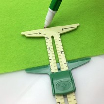 너비조절 재봉 자 균일간격 원단자르기 마킹 기능성 특수자, 자SE00100