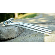 그늘막 캠핑 차박용 백패킹 육각 갈고리 팩 4개