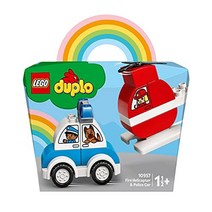 레고(LEGO) 듀프로 최초의 듀프로 소방헬기와 순찰차 10957, 상품명참조