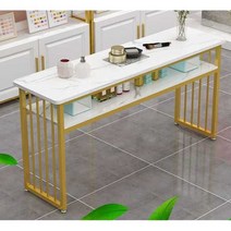 네일 테이블 시술대 흡진테이블 패디 매니큐어 매장, 100cm싱글 테이블 + 사이드캐비닛