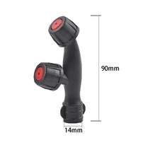 광성 분무기 고압축 농약 살포기 분사기 농업 분무 노즐 단일이중 노즐 헤드 정원 잔디, d