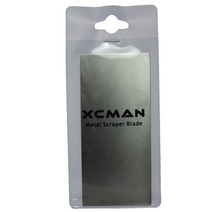 스노우보드왁싱 Xcman ptex 금속 스크레이퍼 날카로운 제거 여분의 스키 스노우 보드베이스 수리 도구, 한개옵션0