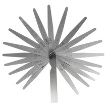 와이지알씨 필러게이지 0.05-1mm 측정 틈새게이지 두께게이지, 1개