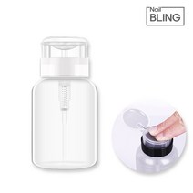 네일 멘다형 리무버 디스펜서 200ml, 1개, 화이트