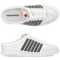 [디스퀘어드2] 복서 로고 SNW0167 01602625 M072 여성 뮬 스니커즈