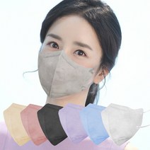 케이퓨리 새부리형 항균 구리 마스크 99.9% 소형 레드 50개입 18개, 단품, 단품