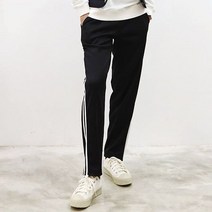 융털 두줄 트레이닝바지 운동복 츄리닝 고무줄바지