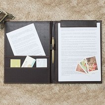 특판A4 다용도 자석클립 폴더형 고급가죽 서류판 _ 301998EA, 본상품선택