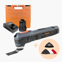 아임삭 충전 멀티커터 AM414U 14.4V 2.0Ah 배터리2개 액세서리 포함