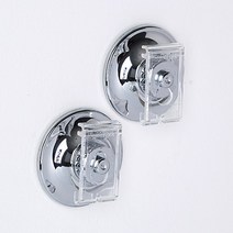 교체형 클립형 흡착판 2P세트, 1set, 클립형흡착판