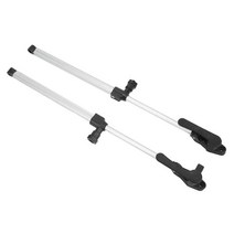 쟈키휠 텅잭 카 카 트레일러 rv 부품 용 2pcs rv 창 지원 막대 310‑435mm 텔레스코픽 알루미늄 합금