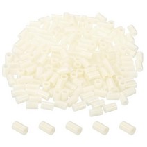 미국발송 PATIKIL 4.2mm ID x 7mm OD 2mm L 원형 스페이서 와셔 200팩 M4 하드웨어 나사용 ABS 플라스틱 스탠드오프 개스킷 3D 프린터 전기 콘센트용, 11mm