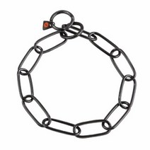 L2111 블랙 스텐 초크 체인 4mmX63cm 강아지가슴줄/애견줄/애견목걸이/강아지리드줄/애견하네스/대형견목줄/강아지인식표/애견산책줄/소형견목줄/강아지가죽목줄