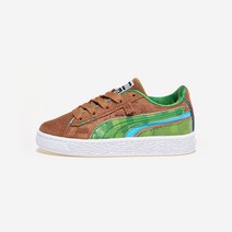 [매장정품] 푸마 스웨이드 마인크래프트 프리스쿨 남여공용운동화 어린이 키즈 유아 운동화 여름운동화 매쉬 샌들