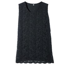 레이스민소매블라우스