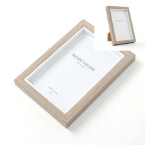 탁상용액자 4x6 브라운 사진퍼즐액자 앤틱사진액자 고급액자 액자스탠드 이젤스탠드 아크릴안내판 안내표지판