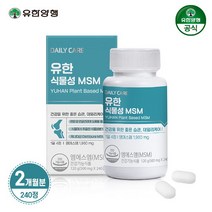 유한양행 데일리케어 식물성 MSM 240정 2개월분+메디핑테이프2종, 선택완료, 단품없음
