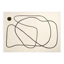 북유럽풍 러그 거실 카페트 특대형 200 300 단모 고급 추상 안방 수입 페르시안 인테리어 A19