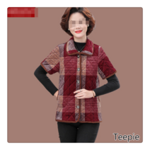 티피/Teepie 중장년 여성복에 기모 도톰한 조끼 나시 코트