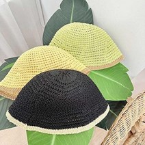 Outwell SUMMER Daily 파스텔 배색챙 니트 버킷햇 6color