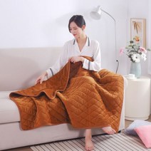 캠핑히터 화장실 가정용 미니 히터 5V USB 대형 전기 담요 의해 보조베터리 겨울 침대 따뜻한 난방 바디 히, 02 주황색