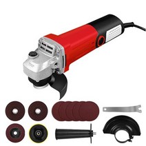 탁상 그라인더 습식 연삭기 칼갈이 3인치 9인치 7인치 1100w 앵글 케이블로 목공 위한 전기 각도 전동 공구, 세트 3