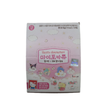 [캔디] 산리오 마이포카쮸 딸기맛 50g x 6개 - 62종의 산리오 캐릭터 포토카드 중 랜덤으로 1종(1개당) 포함