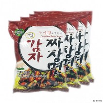 어라픽삼육 우리밀채식감자짜장면 4봉, 상세페이지 참조