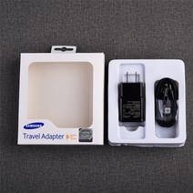 고속 충전기 무선 원래 삼성 EP-TA20EWE 9V 1.67A EU 미국 빠른 충전기 어댑터 120CM USB 3.1 유형 C 케이, 04 US Set black