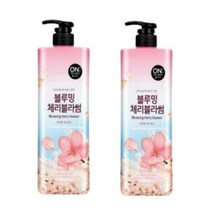 온더바디 블루밍 체리블라썸 바디워시 900ml x 2개