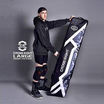 스노우보드백 데크 케이스 추천 바인딩 배낭 데크백 용품가방 장비 가방 보드케이스, 다크 그 165+12