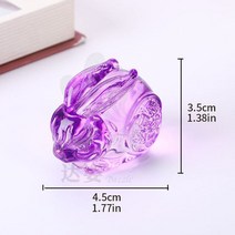 인테리어소품 홈장식 크리스탈 토끼 대형 거실 조디악 액세서리 친구 생일 선물, 28 S-N_01 As Picture