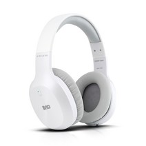 브리츠 유무선 블루투스 헤드폰 W800BT QPlus, 화이트