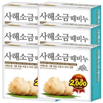 무궁화 사해소금 때비누 목욕비누, 90g, 6개