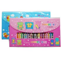 보성 르망 다이아몬드 색연필 25색/667796/종이말이 축지식 색연필, 분홍