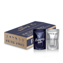 중대형견사료 [펫츠펫츠] 펫츠프로 닭&연어&오리 전연령 총14.4kg 습식10kg(500gX20팩)+오븐베이크4.4kg(400gX11팩)