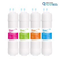 한샘이펙스정수기 필터 WPF-H2000 호환 최고급형, 11인치 1년 세트 (4+2+1+1)