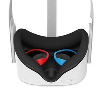 렌즈 스크래치 방지 링 OCULUS QUEST 2 VR 긁힘으로부터 안경 보호 프레임 렌즈 OCULUS QUEST 1/2 RIFT S와 호환 가능, CHINA, RedBlue