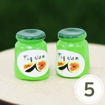 파스텔크래프트 D-431*장식데코*무화과쨈병*10x14mm(5개입) S-01-450