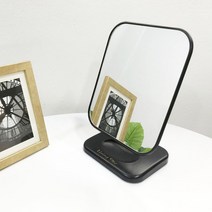 블랙 사각 탁상거울 화장대거울(big)., Donghw™ 1 블랙_Do™