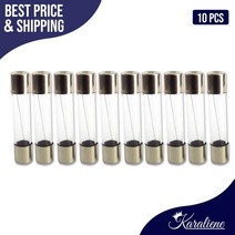 유리관 휴즈 10 개몫 630mm 유리 퓨즈 250v 0.1a0.20.5a1a1.5a2a2.5a3a3.15a4a5a6a6.3a7a8a9a10a12a 13a15a20a25a30a, 4a, 기준