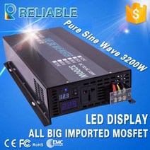 3200W 자동차 전원 인버터 12V 220V 태양 광 인버터 DCAC 변환기 변압기 24V36V48V110120V230V240V, 12V+110V+프랑스