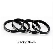 경량 알루미늄 산악 자전거 헤드셋 액세서리 스템 스페이서 링 프론트 포크 와셔, 06 Black-10mm