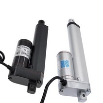 리니어 선형 액추에이터 전기 150mm 200mm 12V 24V 스트로크 모터 100200300500750800900110013001500N, 12V 100N  60mm s+White 200mm