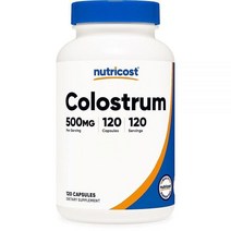 뉴트리코스트 초유 500mg 120캡슐