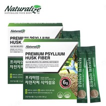 리프레쉬 다이어트 차전자피 식이섬유 분말 질경이 씨앗 차 가루 보충 보조 스틱 장건강 효능 인도산, 6g, 60회분