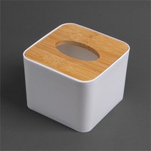 (주)트리 인천가정지사 화이트우드 사각 휴지케이스 / 티슈케이스 (6433551)